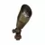 4 W GU5.3 MR-16 2700K LED Weathered Brass CNC Brass Noble Knights Series Up Light | UNINOBL12L427