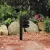 10 W Ceramic T3 Halogen Standard Black Die-Cast Copper-Free Aluminum Landscape Series 4203 Model 3-Tier Path Light | VISPR4203B