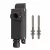 5-5/8" x 1-5/8" x 1-7/8" Black Die-Cast Copper-Free Aluminum For Fixture Mounting Tree Mount Junction Box | VISTM150B