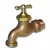 1/2" x 3/4" MIPT x Hose 4 gpm at 40 psi Cast Brass 646R Ball Valve Hose Bibb | VLZHV005