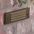 10 W Ceramic T3 Halogen Standard Architectural Bronze Die-Cast Copper-Free Aluminum Landscape 4246 Series Step Light | VISSL4246Z