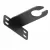 3" x 1" x 3" Black Stainless Steel For Accent or Flood Lights Gutter Mount Bracket