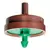 Netafim Techflow Emitter w/ Nipple Outlet 2 GPH (250/Bag) [WPC20-250]