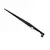 Plastic Black 17" Stake | AGFS17