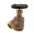 3/4" MHT x FNPT Brass GV Series Inverted Nose Garden Valve | AQLGV075IN