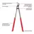 Forged Steel Blade 31" Handle DualCut Bypass Lopper | CORSL7180