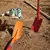 5" Steel Blade 14 ga Fiberglass Handle Curved Trenching Shovel | CORSS64715