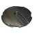 ADS Sump Lid, Solid HDPE Locking Black 18" | DFEPITLIDHD