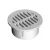 4" Round Green Drop-In Grate | DRT0440SDG