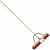 24" Feathered Poly Bristle 60" Hardwood Handle Push Broom | CORBM61002