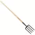 Tampered Steel Blade 48" Northern Ash Wood Handle 4-Tine Spading Fork | CORFK70000