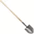 Tempered Steel Blade 48" Northern Ash Wood Handle Forged Irrigation Shovel | CORSF79000