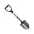Tempered Steel Blade 16 ga 26-3/4" Hardwood Handle Multi-Purpose Mini Shovel | CORSS25010