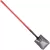 Tempered Steel Blade 14 ga 48" Fiberglass with Poly Jacket Handle Closed-Back Square Point Shovel | CORSS61020
