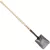 Tempered Steel Blade 14 ga 48" Northern Ash Wood Handle Hollow-Back Square Point Shovel | CORSS66000