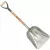 Aluminum Blade 12 ga 30" Steel and Northern Ash Wood Handle Scoop Shovel | CORSS68010