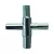 Hardened Steel Universal 4-Way Faucet Key | CST4WKEY