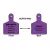 3" x 4" Purple Polyurethane Recycled/Reclaimed Water Do Not Drink Legend Double Sided Valve ID Tag | CSTIDMAXP2RC006