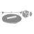 6" Universal For 9" /12" and 18" Drain Basins End Plug | DRT0633SD