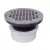 6.125" x 4.66" with 6" Strainer Adjustable General Purpose Drain | IPS4841B