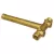1" x 3/4" MIP x FIP Brass Long with (2) 1/2" Drain Hole Tank Tee | MRLBAT100C