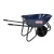 28" x 25-1/2" x 61" Steel Handle with Standard Knobby Tire Wheelbarrow | MWR85731