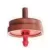 0.16 to 0.17" Inlet Barb x NIPS 0.5 gph Red Point Source Pressure Compensating TechFlow Drip Emitter | NETWPC5