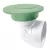 40 gpm HDPE Green Pop-Up Drainage For 3" Sewer and Drain Pipe Drip Emitter | NDS321
