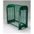 30" x 26" x 13" Forest Green/Plasti-Coat Powder Coated Cold Rolled Steel Guardian Cage | SBXGC30