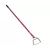 6" x 4" 60" Red Powder Coated Aluminum Handle Classic Series Landscape 2-Way Contractor Loop Hoe | STR42610