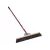 24" Medium Bristle 60" Red Powder Coated Aluminum Handle Wonder Broom | STR82614