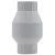 1-1/2" PVC In-Line Spring Loaded Check Valve | BOS171015