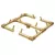 13" x 13" 120000 Btu Brass CFB120 Series Original Natural Gas Burner System | WARCF120NG
