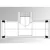 3" x 3" x 1-1/2" Gasketed x Gasketed x Acme PVC SDR-21 1-Piece Reducing Service Tee | HRP153306
