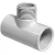 Sch 40 PVC Manifold Tee 1" Slip x Slip x MPT MIP | 402B010