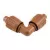 Hunter Locking Elbow, Brown Glass-Filled Polypropylene | PLDLOCELB