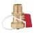 1/2" x 3/4" MNPT x GHT 150 psi Brass 5238 Series Drain Valve | CAF538402FD
