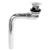 1-1/4" 7-3/4" Chrome Brass Semi-Cast Grid with Tailpiece Wheelchair Patent Overflow Plug | DER760W1