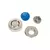 Brushed Nickel Brass Spud For True Blue Rough Kits For Complete Installation Uni-Lift Stopper Bath Waste Trim Kit | DERK98BN