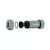 3/4" IPS Galvanized Iron Long Pattern Compression Coupling | EZE20564