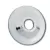 1" CTS 2-7/8" Chrome Low Pattern For Eastman Stop Valves Sure-Grip Flange Escutcheon | EZE25726