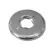 1" IPS Chrome Steel Heavy-Duty For Eastman Stop Valves Floor and Ceiling Plate | EZE25734