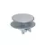 2" Chrome For Faucets Faucet Hole Cover | EZE30133