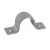 4" IPS Galvanized Iron 2-Hole Pipe Strap | EZE43039