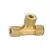 1/4" Compression Brass Lead-Free Tee | EZE65375LF