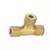 3/8" Compression Brass Lead-Free Tee | EZE65379LF