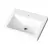 1-1/4" 20-7/8" x 17-3/4" x 7-1/8" Vitreous China White Wicker Park Series Bathroom Sink | GBRG0012892