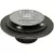 2" FIP 6-1/2" Pan Cast Iron Round with Strainer Shower/Floor Drain | JSCD60203