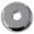 1-1/4" CTS 3.308" Chrome Plastic Flexible Split Floor and Ceiling Plate | JSCF06124