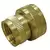 3/4" x 1/2" FHT x FPT Brass Swivel Hose Adapter | JSCG20031